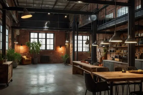 Como Usar Iluminação Embutida no Estilo Industrial-Chic em Lofts